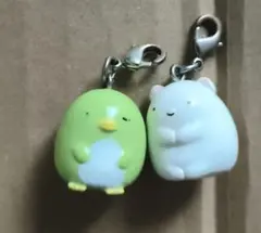 스밋코구라시 ペンギン＆しろくま チャーム 2개 세트