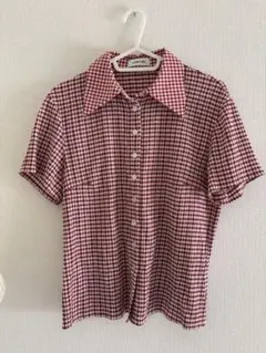 LAGUA GEM チェック柄 シャツ グンガムチェック