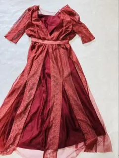 FRAY I.D プリーツプリントワンピース　XS