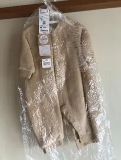 【新品未使用✨】UNIQLO BABY ファーリーフリースオールインワン 60