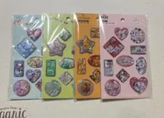 ディズニーデザイン ウォーターシール　4種類セット