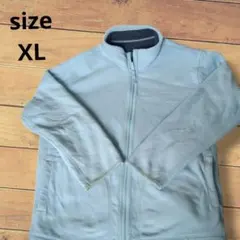 ✨UNIQLO✨　ユニクロ　フリースジャケット　リバーシブル　水色×紺　XL