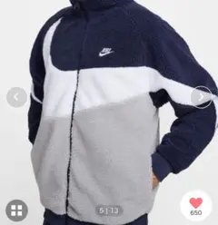 ナイキ スポーツウェア スウッシュ メンズフリースジャケットNIKE アウター