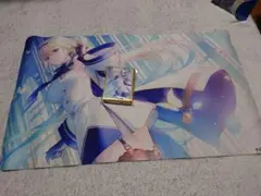 遠坂あさぎ スリーブ プレイマット ぶいすぽっ！ 藍沢エマ W8C - メルカリ