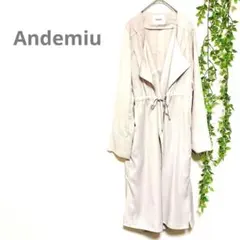 【Andemiu/アンデミュウ】トレンチコート　薄手　羽織り　女っぽ　大人可愛いのサムネイル