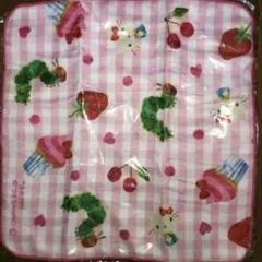 サンリオ　はらぺこあおむし×ハローキティ　ガーゼミニタオル　タオル　コラボ