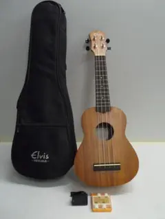 Elvis U100S ウクレレ 本体 + ケース + チューナー - メルカリ