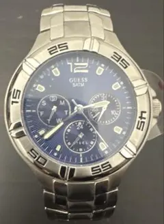 GUESS ゲス メンズ腕時計 クロノグラフ ブルー文字盤 5ATM【電池なし】のサムネイル