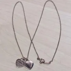 Tiffany & Co. ティファニー リターントゥ ダブルハート ネックレス