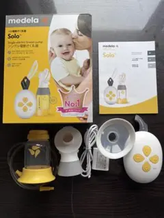 【タイムセール】美品medela Solo 母乳搾乳器　メデラ　ソロ電動さく乳器