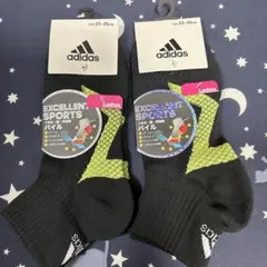 adidas レディース ソックス 2足セット 23-25cmのサムネイル