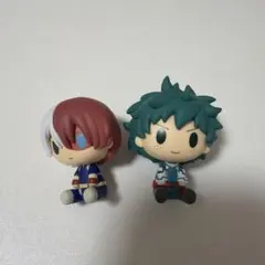 僕のヒーローアカデミア ミニフィギュアセット 緑谷出久 轟焦凍 一番くじ