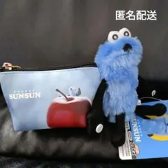 パペットスンスン 三角ミニポーチ withyou マスコット