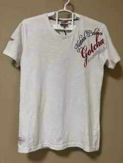 GOTCHA Vネック Tシャツ　L