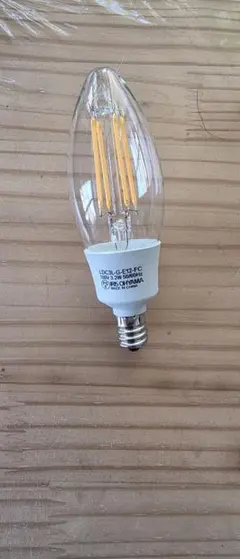IRIS OHYAMA LED電球 LDC3L-G-E12-FC