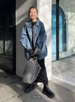 期間限定値下げ中！ Ungrid デニムジャケット　ブルー