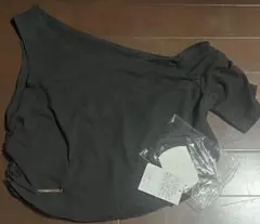 Chico ワンショルダー トップス ブラック