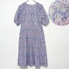 ツハル 袖バルーンワンピース リバティ - メルカリ