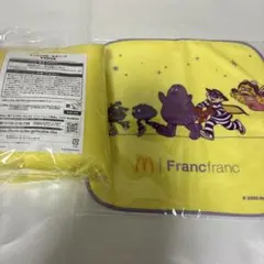 マクドナルドの福袋2026【未使用】 保冷バッグ、ハンドタオル　イエロー