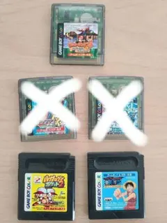 ゲームボーイカラーソフト　3本セット