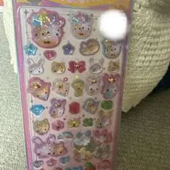 うるちゅるポップシール　フワフワらびちゃん