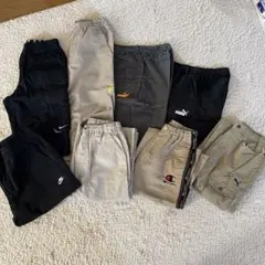 男の子　ハーフパンツセット　ナイキプーマアディダス　スポーツブランド　8点セット