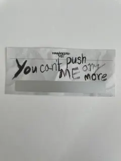 ENHYPEN MANIFESTO : DAY1  ソヌ メッセージカード