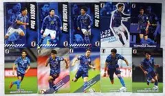 サッカー日本代表　Jリーグチップスカード　10種まとめ売り