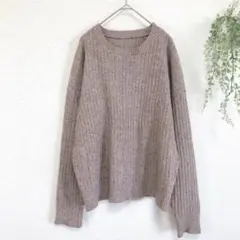 長袖ニットトップス レディース セーター シンプル ベーシック カジュアル 無地