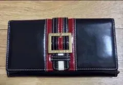 ★TOMMY HILFIGER ❗️ストライプ長財布.ネイビー&レッドカラーのサムネイル