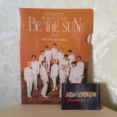 seventeenミニクリアファイル＆seventeen museumシール