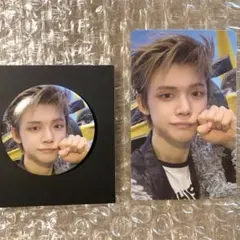 TXT ヨンジュン　GB特典 Weverse トレカ 缶バッジ 2点セット