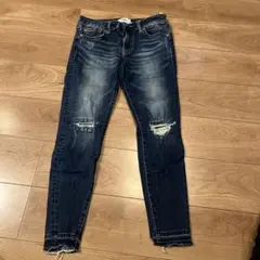 AZUL by moussy スキニーデニム M ダークブルー