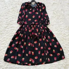 希少デザイン✨　ピンクハウス　ロングワンピース　ヴィンテージ　フレア　フリル