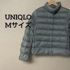 【美品】ユニクロ　ウルトラライトダウン　ジャケット　グリーン　Mサイズ