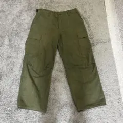 カーゴパンツ オリーブグリーン 4ポケット