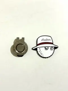 Malbon ゴルフマーカー 金属製クリップ&マグネットのサムネイル