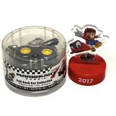 メタルマリオプルバックカー（未開封）/スーパーマリオオデッセイボトルマーカー