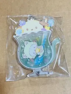サンリオカスタムアクリルチャーム ポチャッコ クリームソーダ
