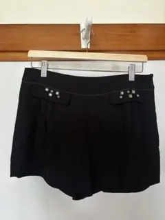 ZARA BASIC ブラックショートパンツ