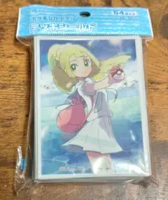 ポケモンカード デッキシールド がんばリーリエ 64枚入り ※一部使用済