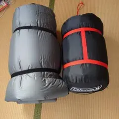Coleman 寝袋 シュラフ CAMDOOR インフレーターマット2点セット - メルカリ