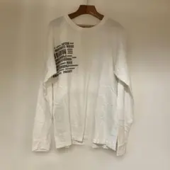 希少　PPFM 長袖カットソー ホワイト LARGE