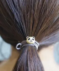 Fun&Daily ファン＆デイリー F&D タイニーパンダ ぷっくりヘアゴムのサムネイル