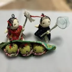 吊るし飾り　吊るし雛　ちりめん細工　ハンドメイド　ひな祭り つるし雛 キット 福傘つるしびな HM-12/HM-13 ちりめん細工 手芸