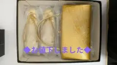 キシワシ印金銀本舗 ゴールド バッグと草履セット