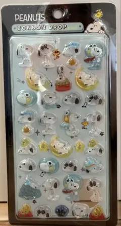 PEANUTS BONBON DROP スヌーピーシール