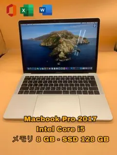 MacBook Pro 13インチ 銀 i5 16GB バッテリー89% - メルカリ