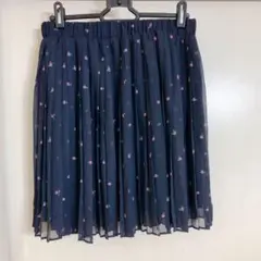 アース　Earth music&ecology プリーツ　ミニスカート