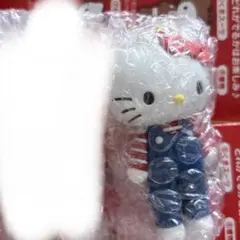ハローキティ展 シークレットマスコットチャーム A オーバーオール